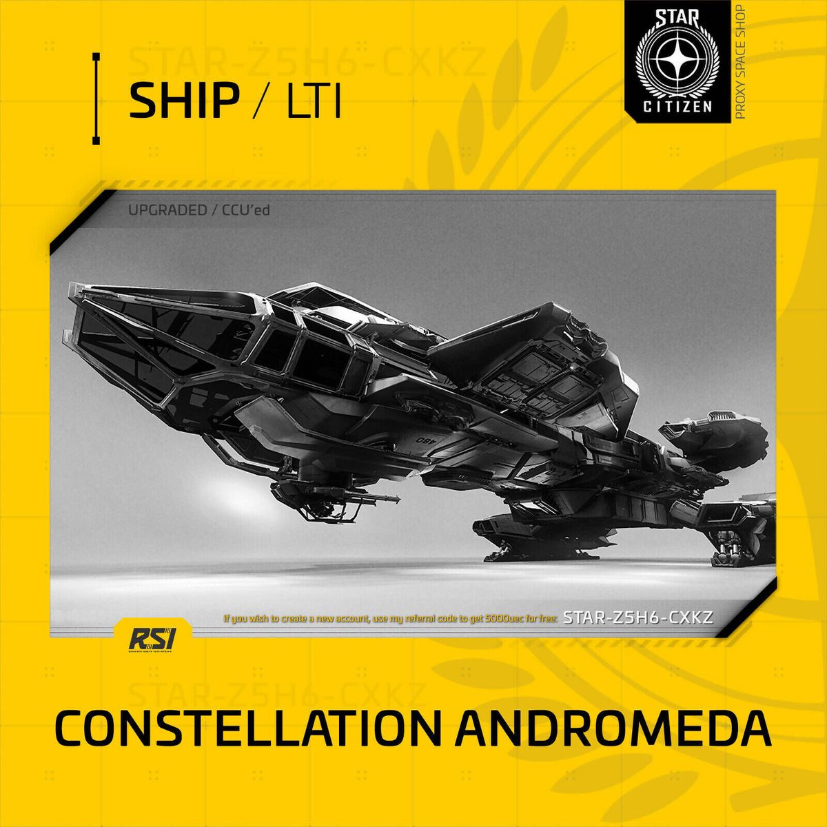 Space-Foundry.com: RSI Constellation Andromeda - LTI - (Lifetime ...