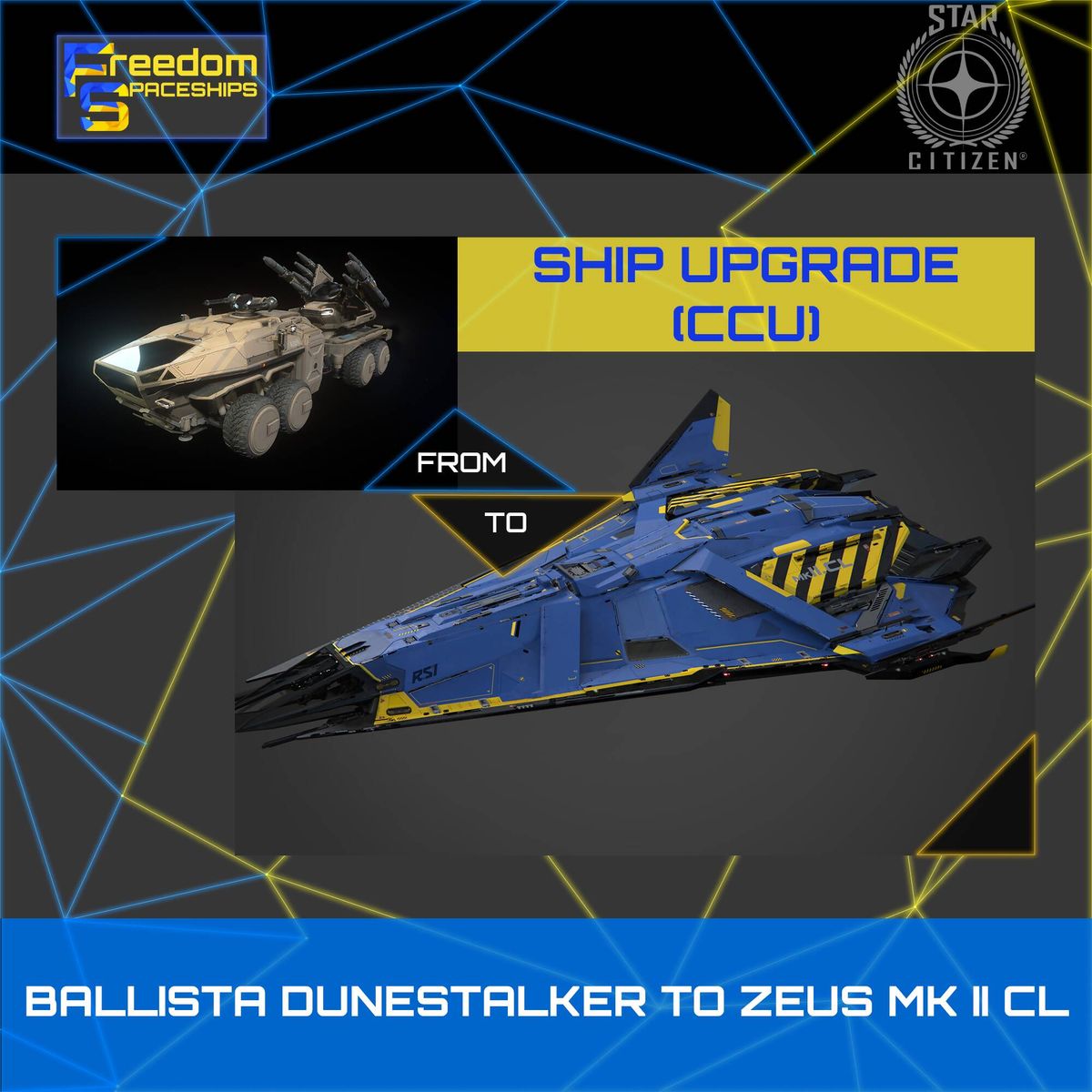 Upgrade - Ballista Dunestalker to Zeus MK II CL