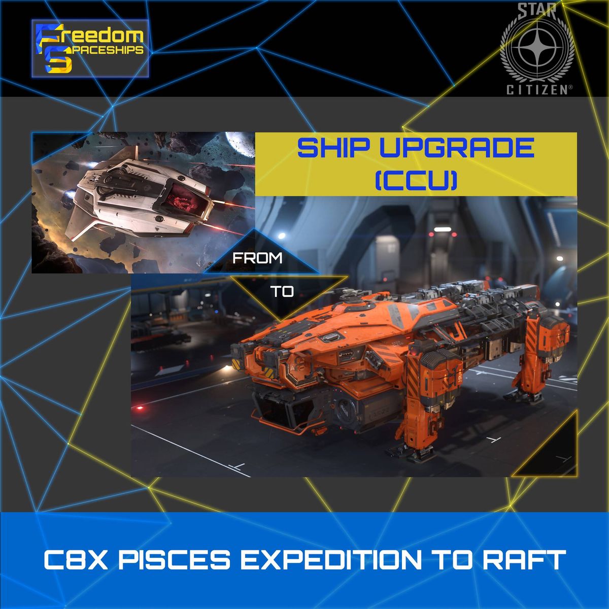 Upgrade - C8X Pisces Expedition to Raft