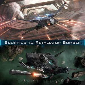 Upgrade - Scorpius to Retaliator Bomber