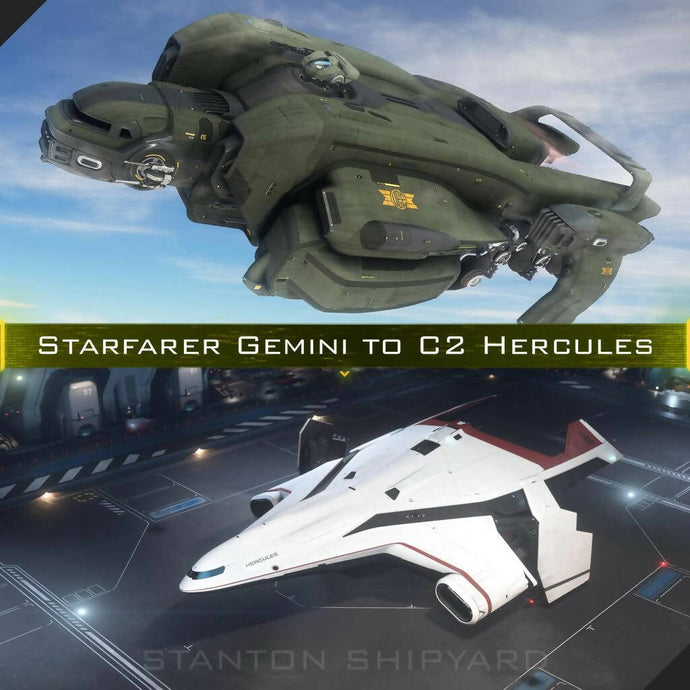 Upgrade - Starfarer Gemini to C2 Hercules + 12 Months Insurance