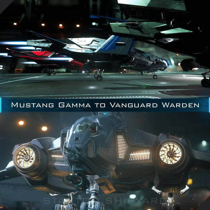 Upgrade - Mustang Gamma to Vanguard Warden