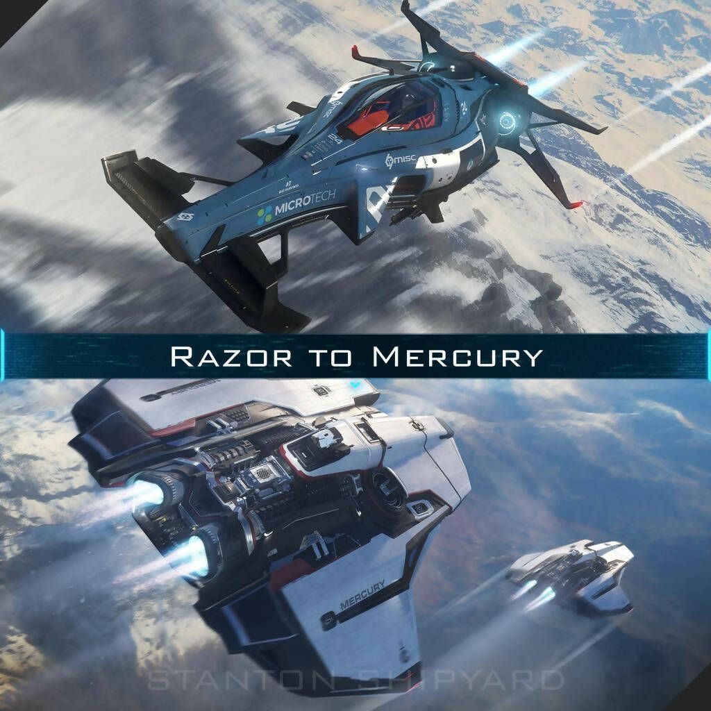 Upgrade - Razor to Mercury Star Runner (MSR)