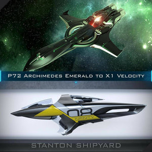 Upgrade - P-72 Archimedes Emerald to X1 Velocity
