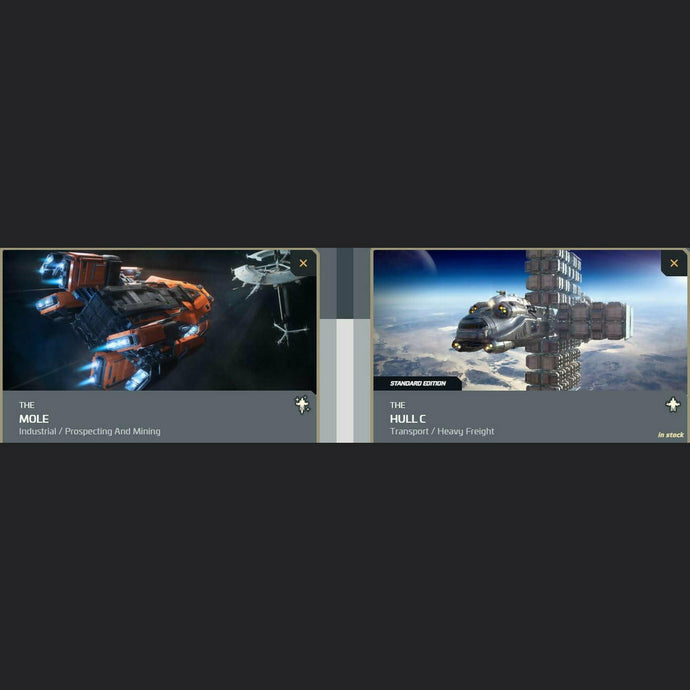 UPGRADE - MOLE TO HULL C | Space Foundry Marketplace.