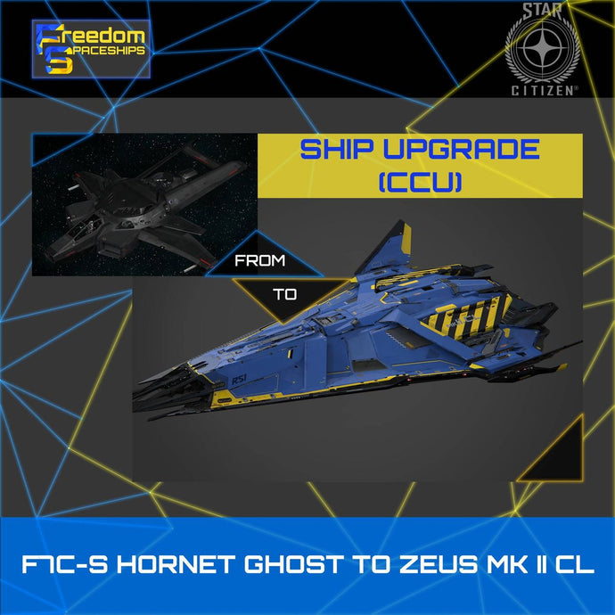 Upgrade - F7C-S Hornet Ghost to Zeus MK II CL