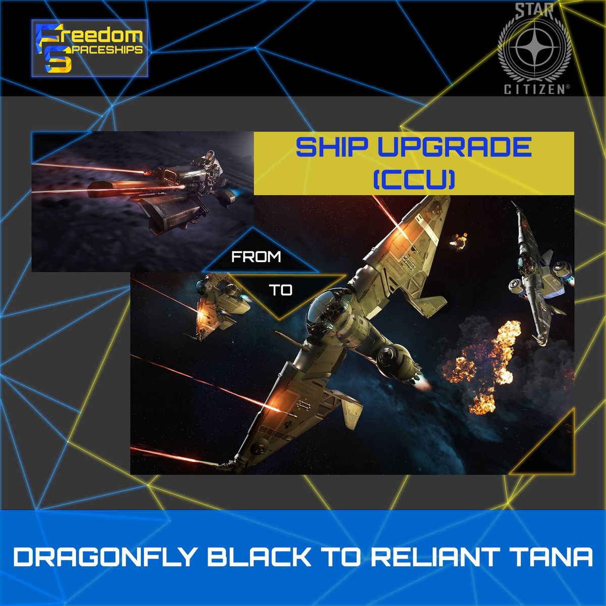 Upgrade - Dragonfly Black to Reliant Tana
