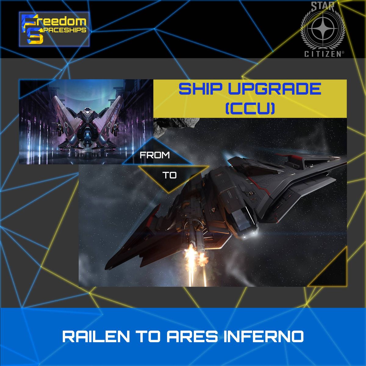 Upgrade - Railen to Ares Inferno
