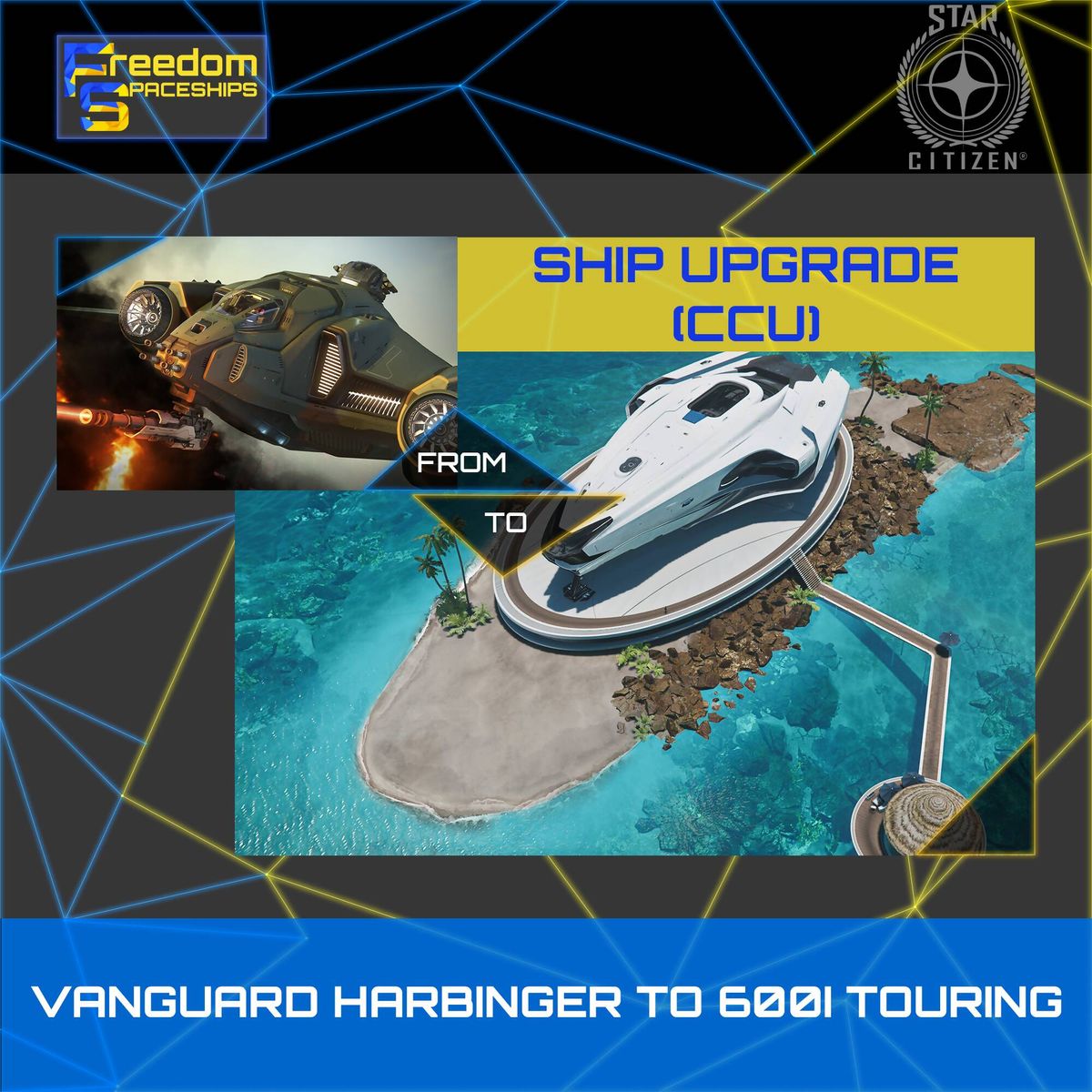Upgrade - Vanguard Harbinger to 600i Touring