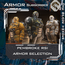 Load image into Gallery viewer, Equipment - Pembroke RSI Armor Selection