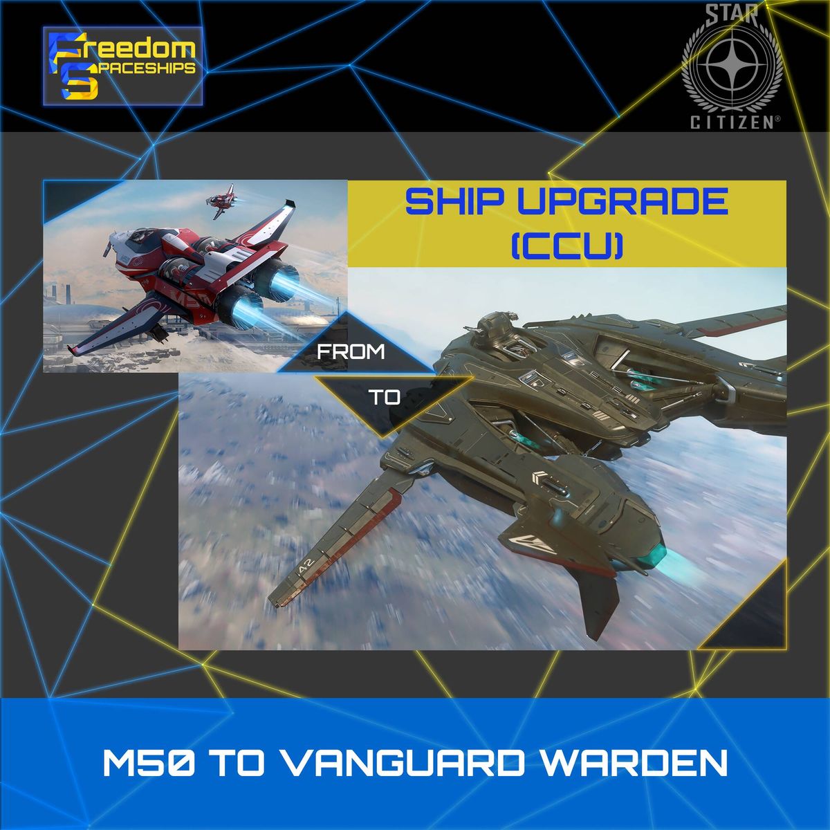 Upgrade - M50 to Vanguard Warden
