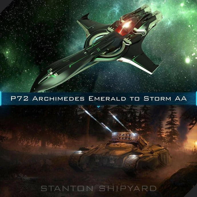 Upgrade - P-72 Archimedes Emerald to Storm AA