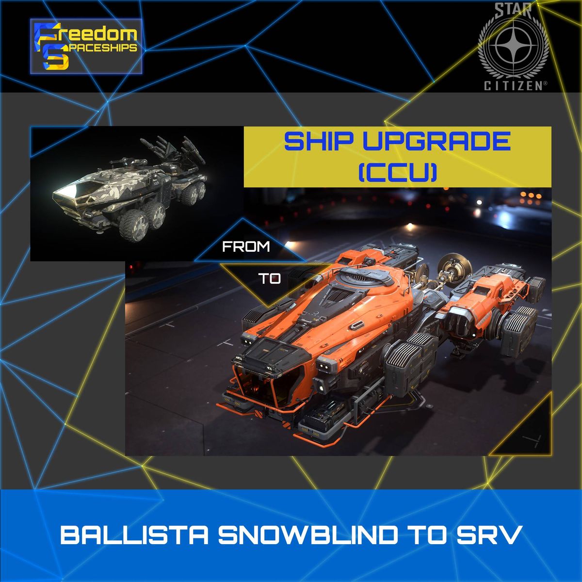 Upgrade - Ballista Snowblind to SRV