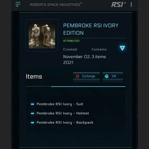 PEMBROKE RSI IVORY EDITION | Space Foundry Marketplace.