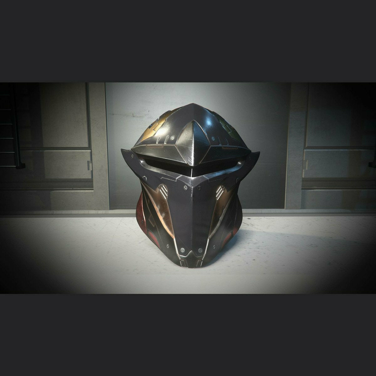 Savior Collection Nightfire Paladin Helmet | Space Foundry Marketplace.