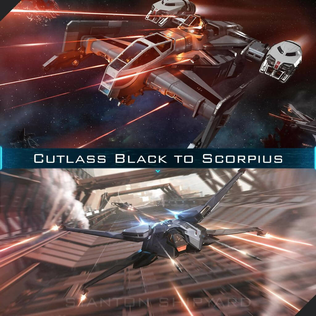 Upgrade - Cutlass Black to Scorpius