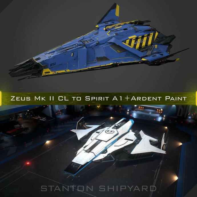 Upgrade - Zeus Mk II CL to A1 Spirit + Ardent Paint