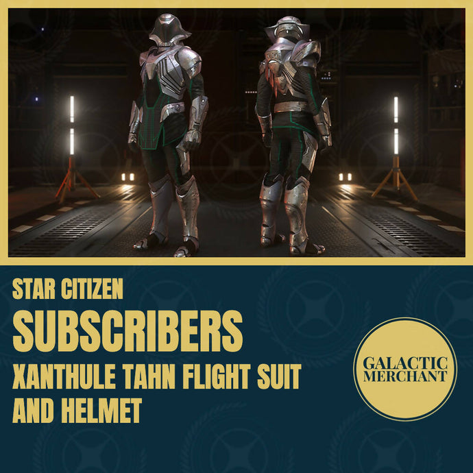 SUBSCRIBERS - Xanthule Tahn Flight Suit and Helmet