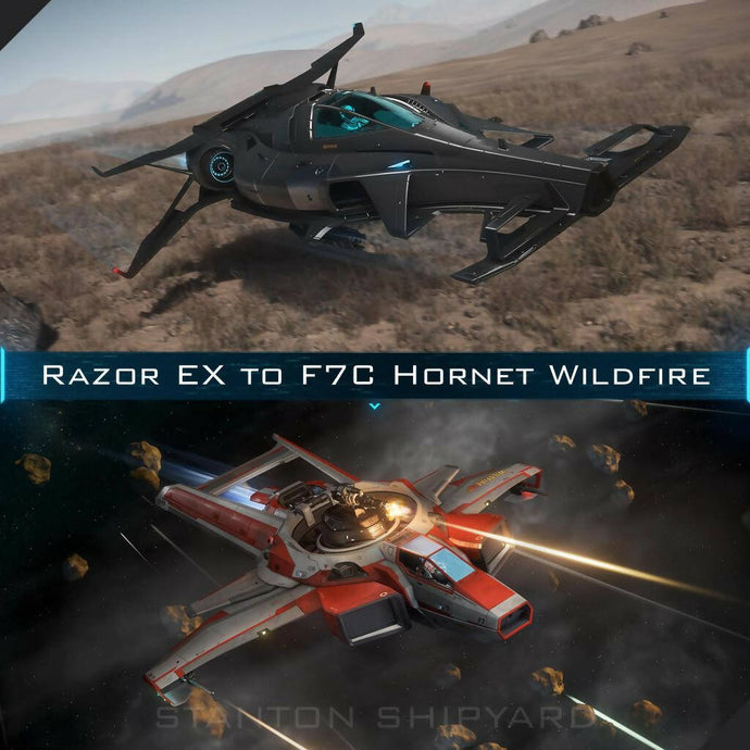 Upgrade - Razor EX to F7C Hornet Wildfire
