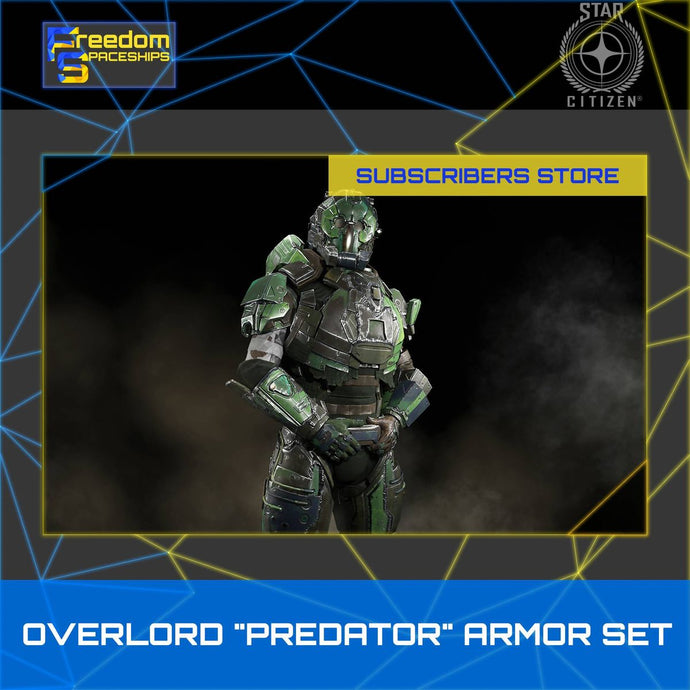 Subscribers Store - Overlord Predator Armor Set
