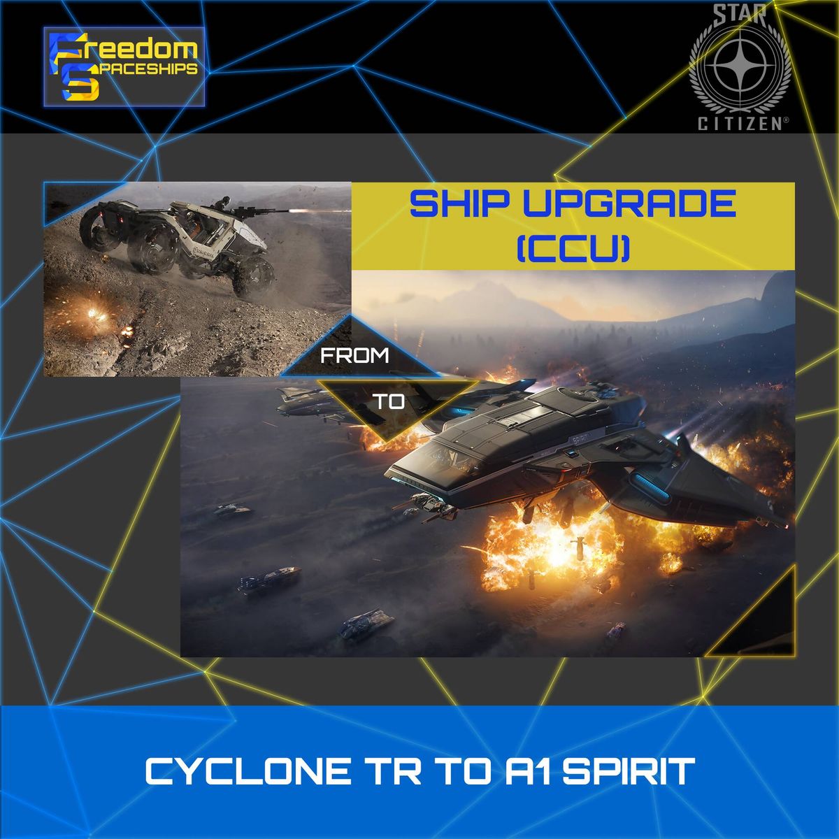 Upgrade - Cyclone TR to A1 Spirit