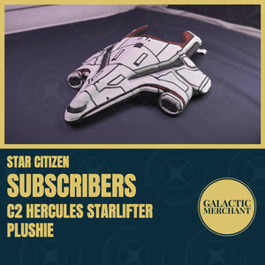 SUBSCRIBERS - C2 Hercules Starlifter Plushie
