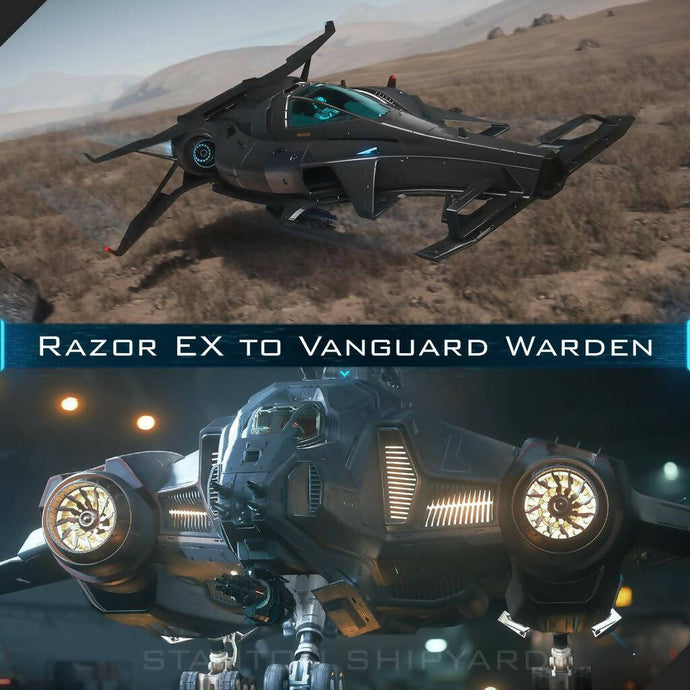Upgrade - Razor EX to Vanguard Warden