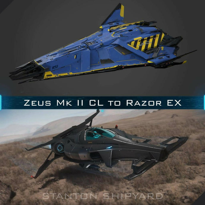 Upgrade - Zeus Mk II CL to Razor EX