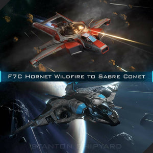 Upgrade - F7C Hornet Wildfire to Sabre Comet