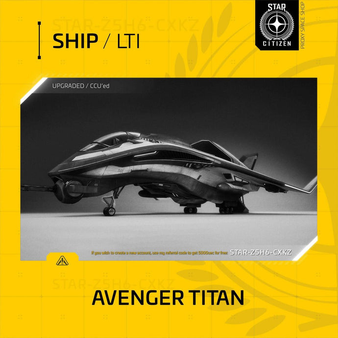 Aegis Avenger Titan - LTI - (Lifetime Insurance) - CCU'd