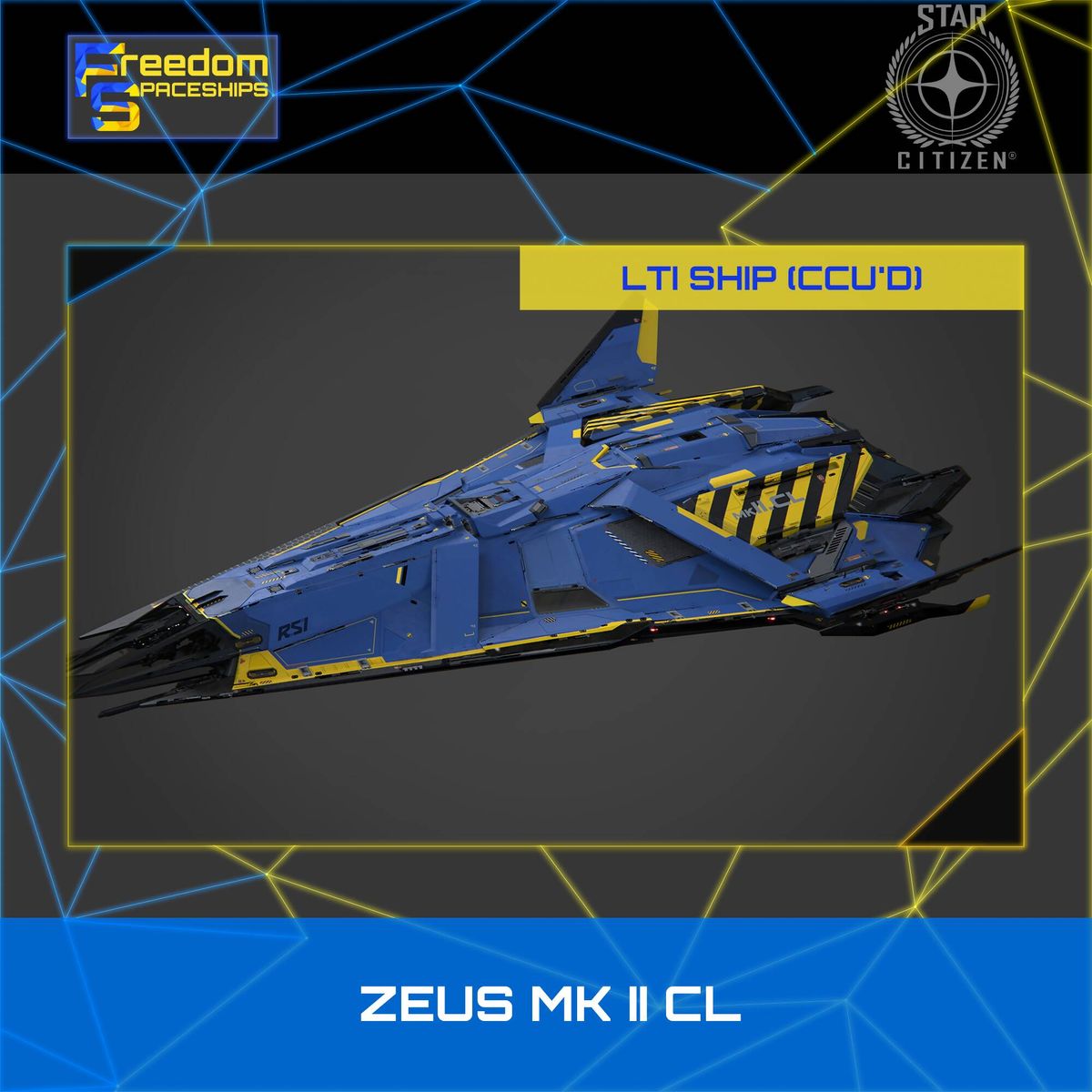 Space-Foundry.com: RSI Zeus MK II CL - LTI - CCU'd