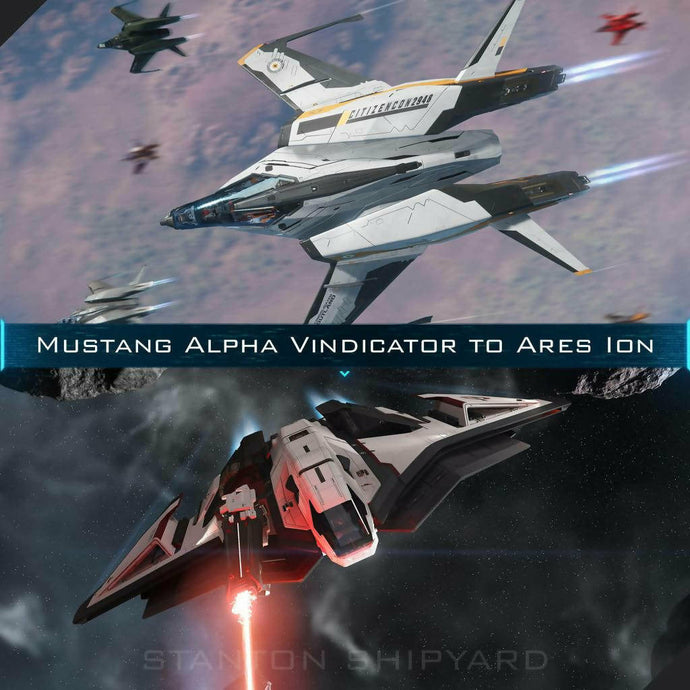 Upgrade - Mustang Alpha Vindicator to Ares Ion