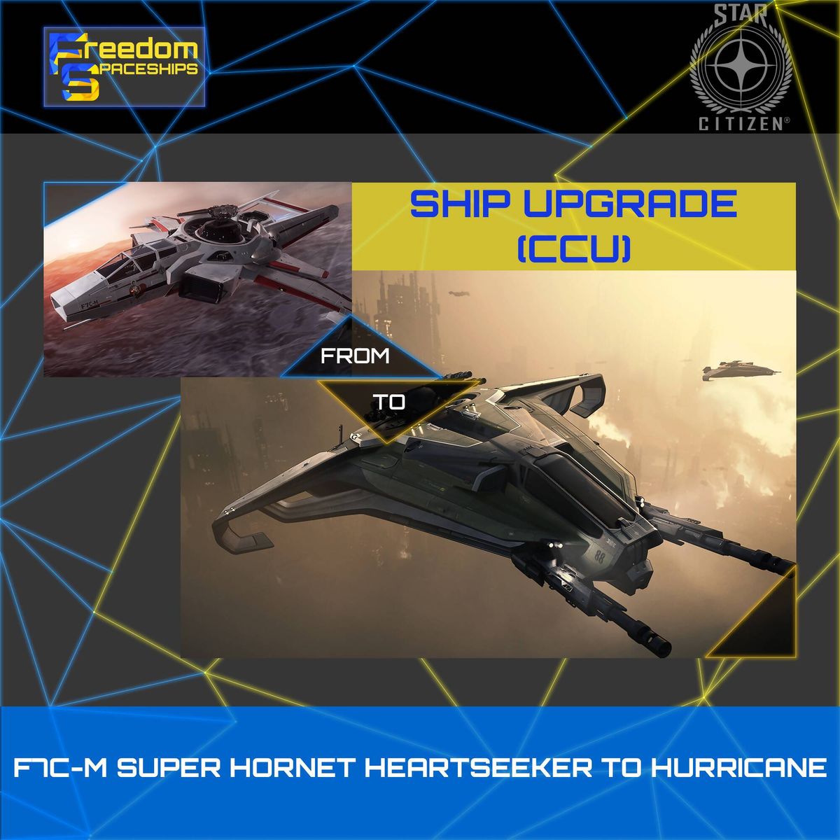 Upgrade - F7C-M Super Hornet Heartseeker to Hurricane