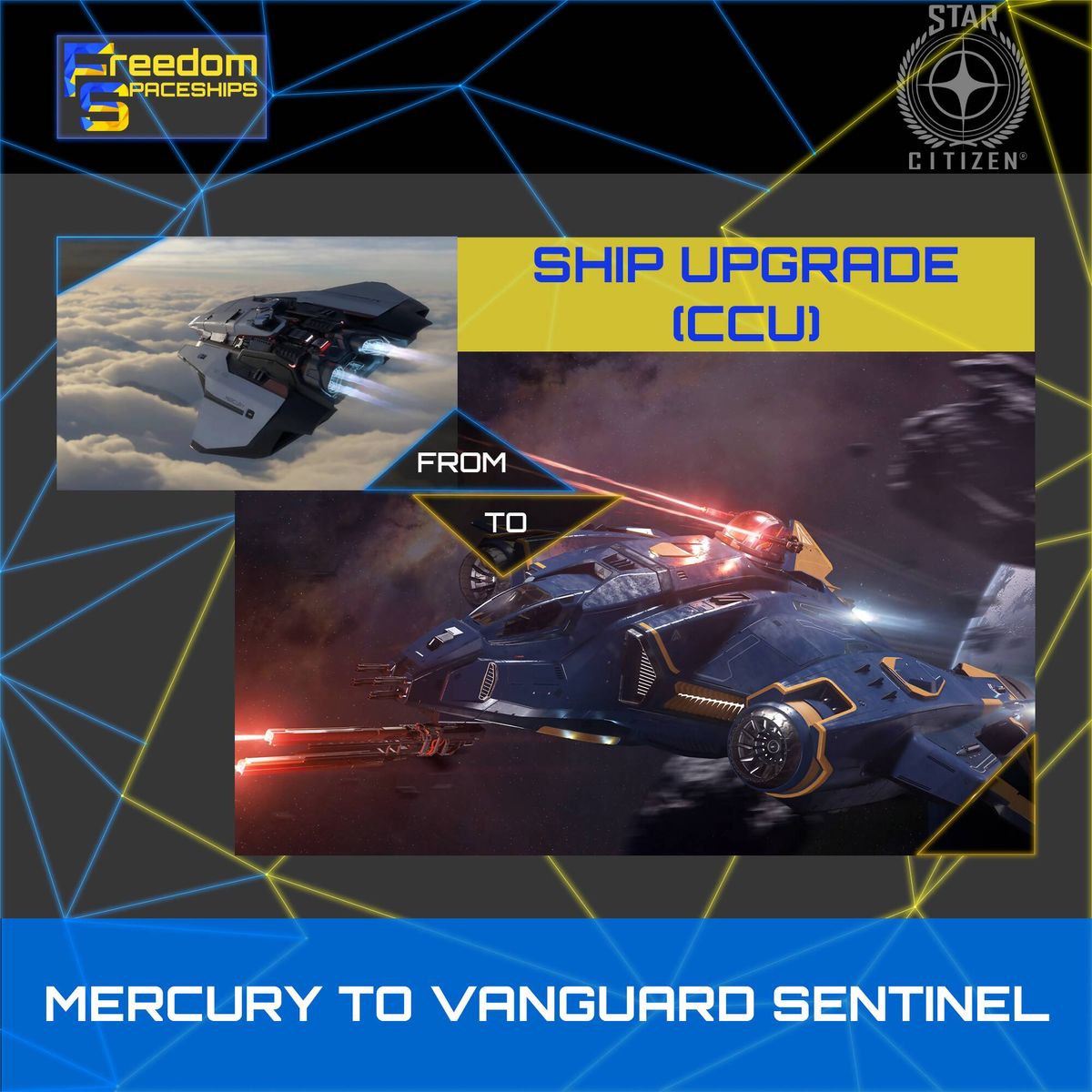 Upgrade - Mercury to Vanguard Sentinel