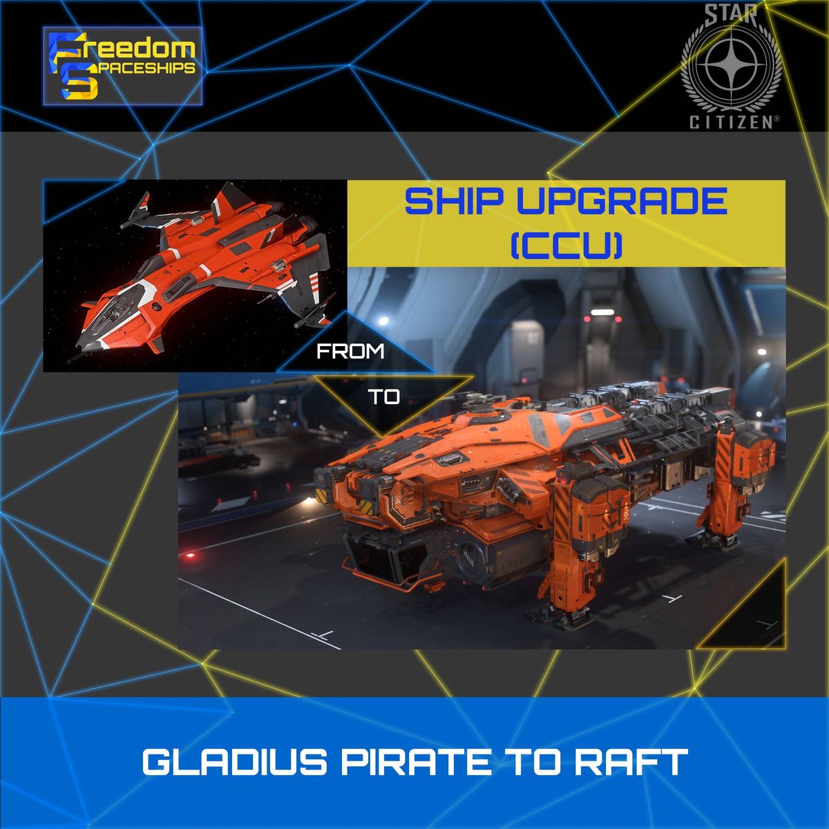 Upgrade - Gladius Pirate to Raft