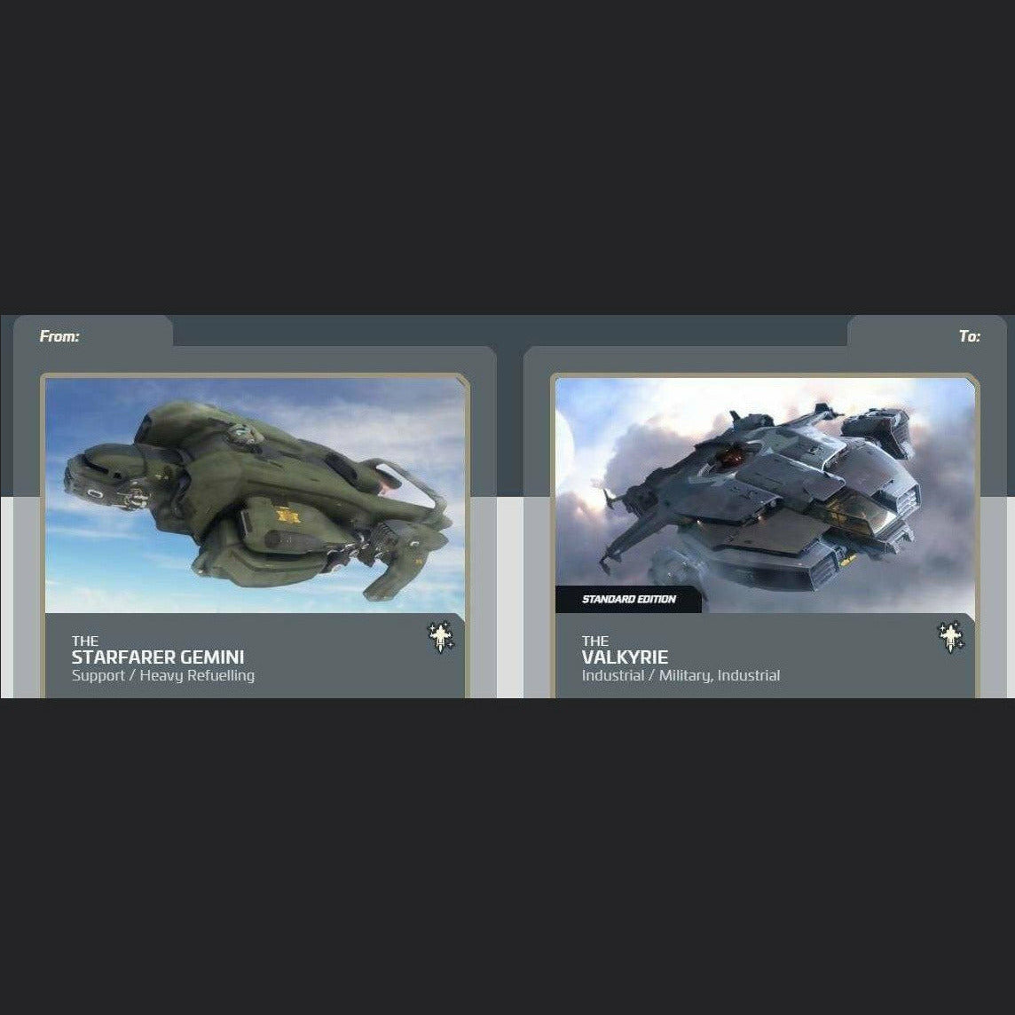 Gemini to Valkyrie | Space Foundry Marketplace.