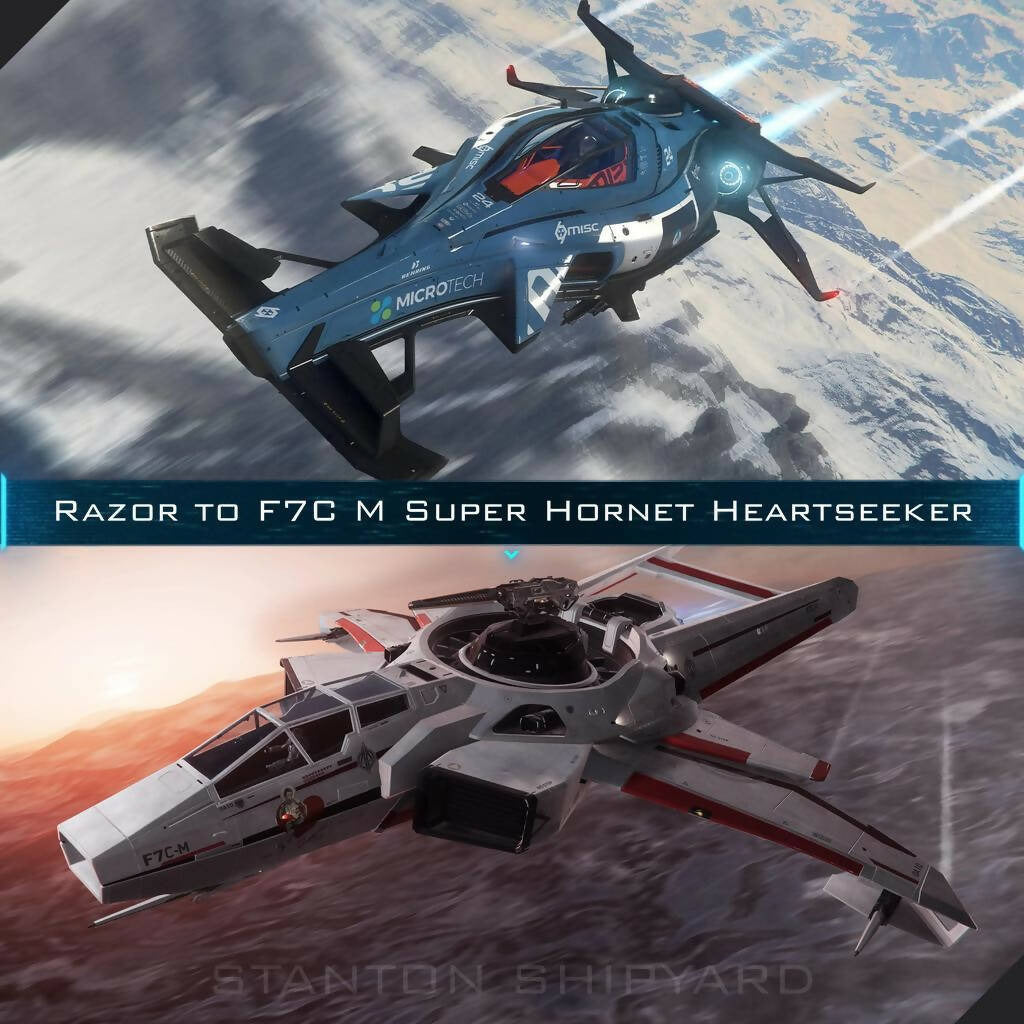 Upgrade - Razor to F7C-M Super Hornet Heartseeker