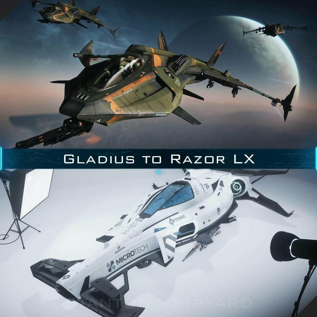 Upgrade - Gladius to Razor LX