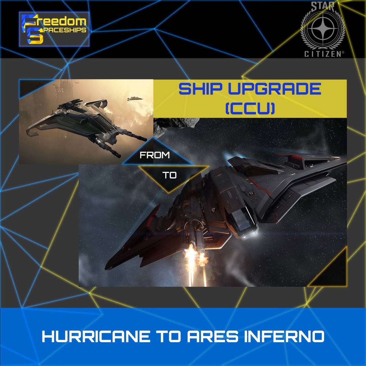 Upgrade - Hurricane to Ares Inferno