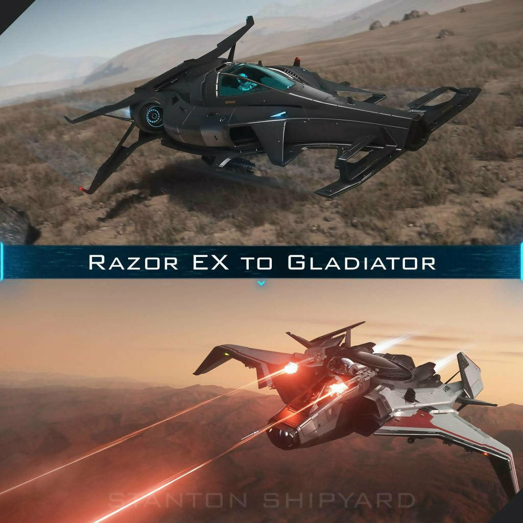 Upgrade - Razor EX to Gladiator