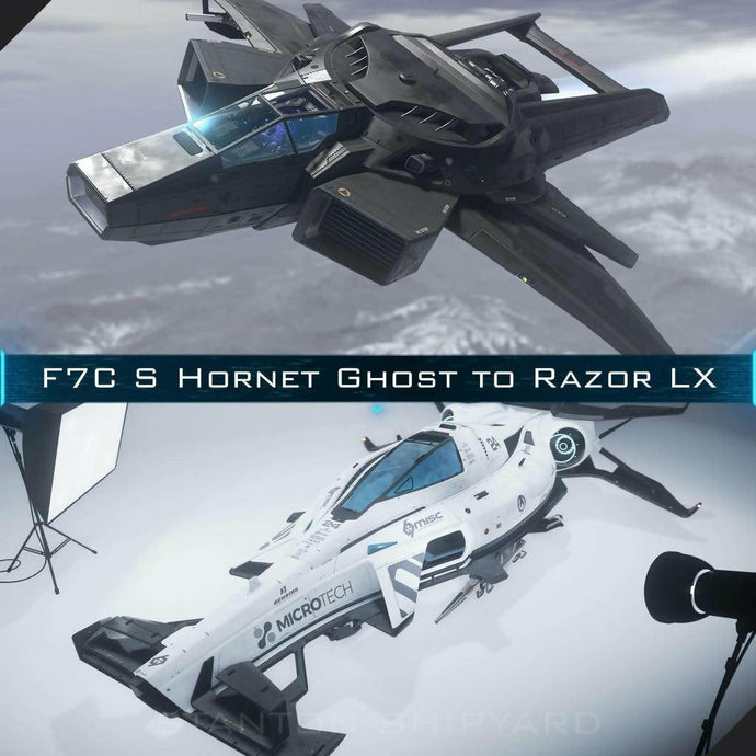 Upgrade - F7C-S Hornet Ghost to Razor LX