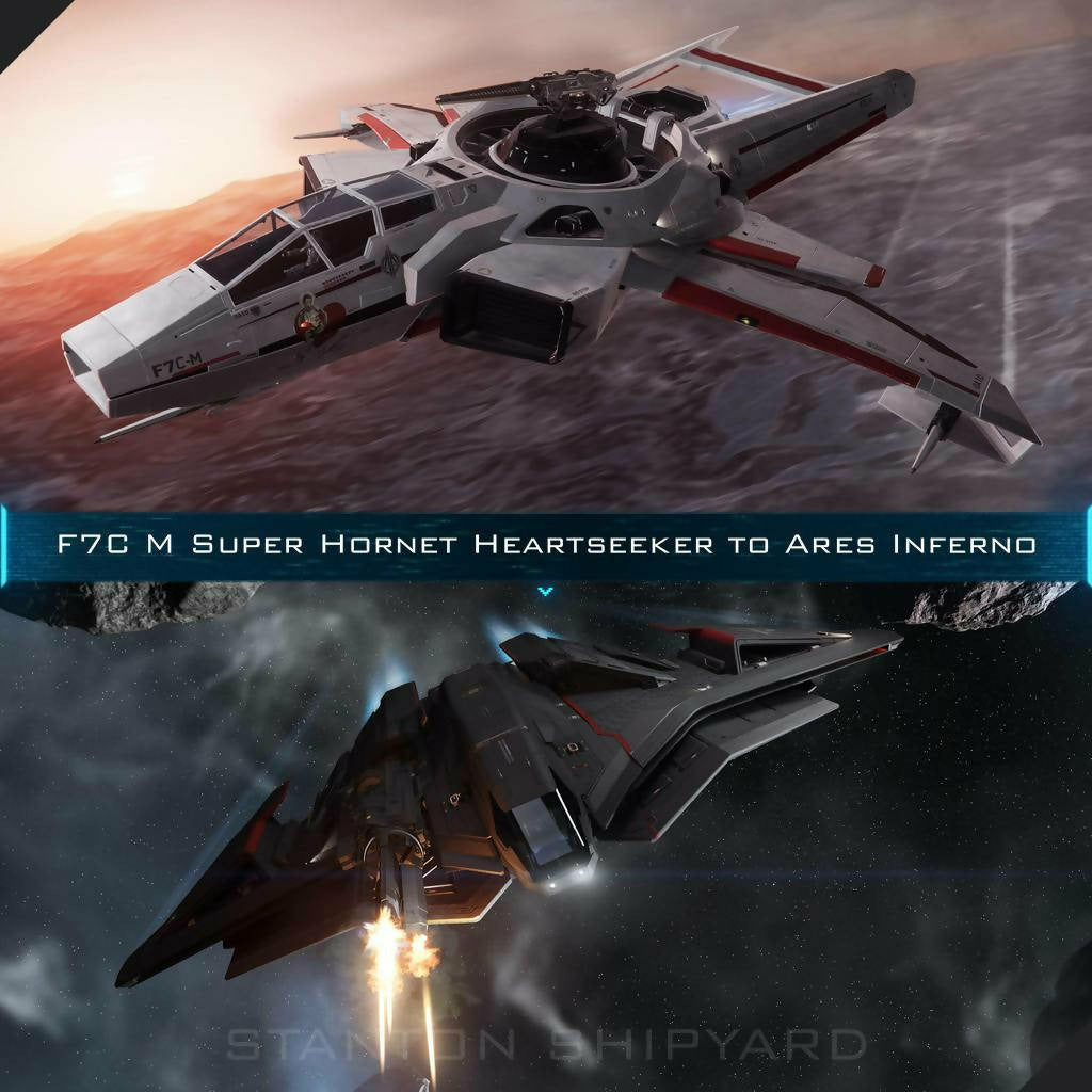 Upgrade - F7C-M Super Hornet Heartseeker to Ares Inferno