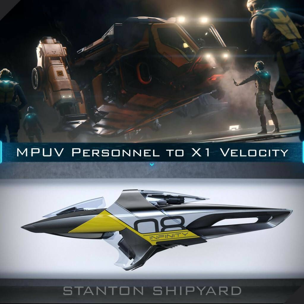 Upgrade - MPUV Personnel to X1 Velocity