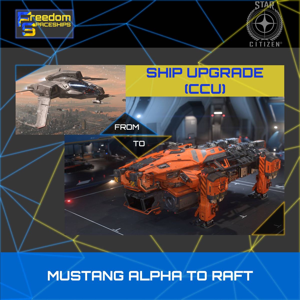 Space-Foundry.com: Upgrade - Mustang Alpha to Raft