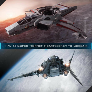 Upgrade - F7C-M Super Hornet Heartseeker to Corsair