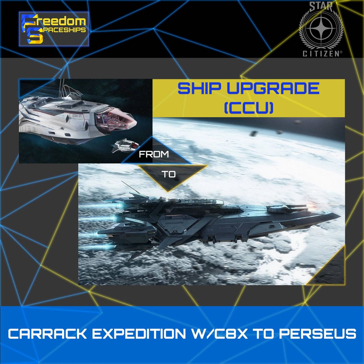 Space-Foundry.com: Upgrade - Carrack Expedition W/C8X to Perseus