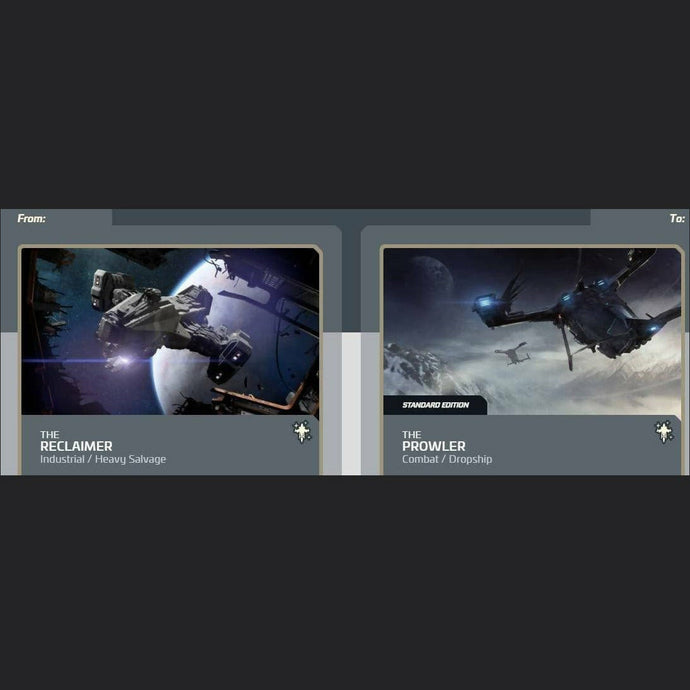 Reclaimer to Prowler Standard Edition | Space Foundry Marketplace.