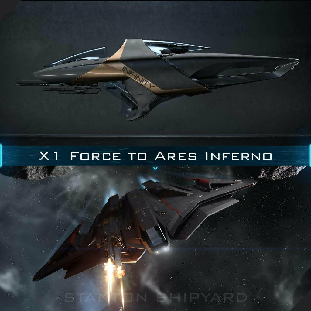Upgrade - X1 Force to Ares Inferno