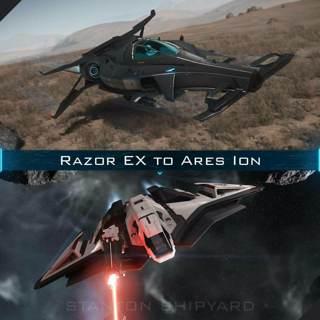 Upgrade - Razor EX to Ares Ion