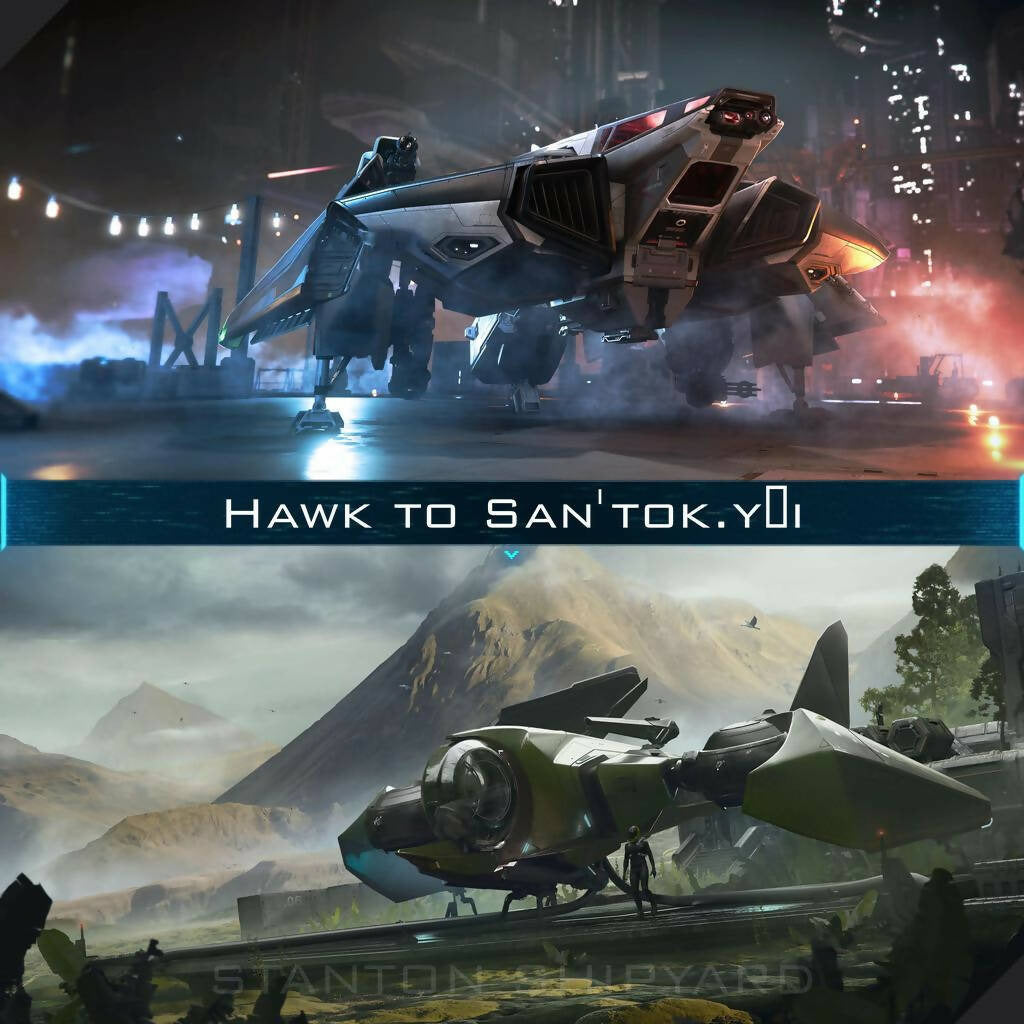 Upgrade - Hawk to San'tok.yāi